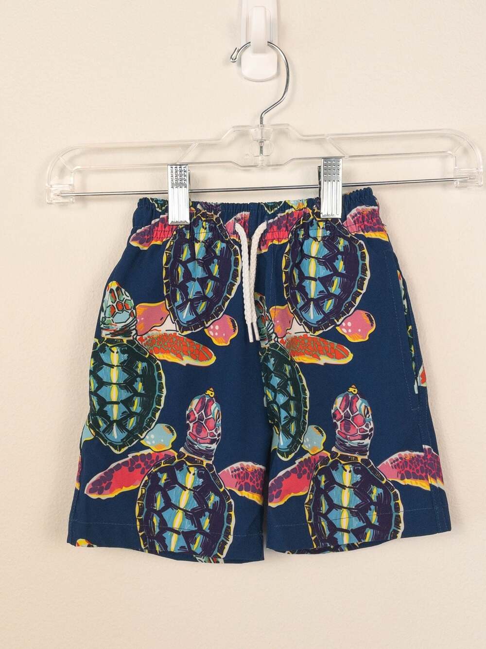 Millie & Maxx Toddler Boys Sea Turtle Print Swim Trunks, Size 12M